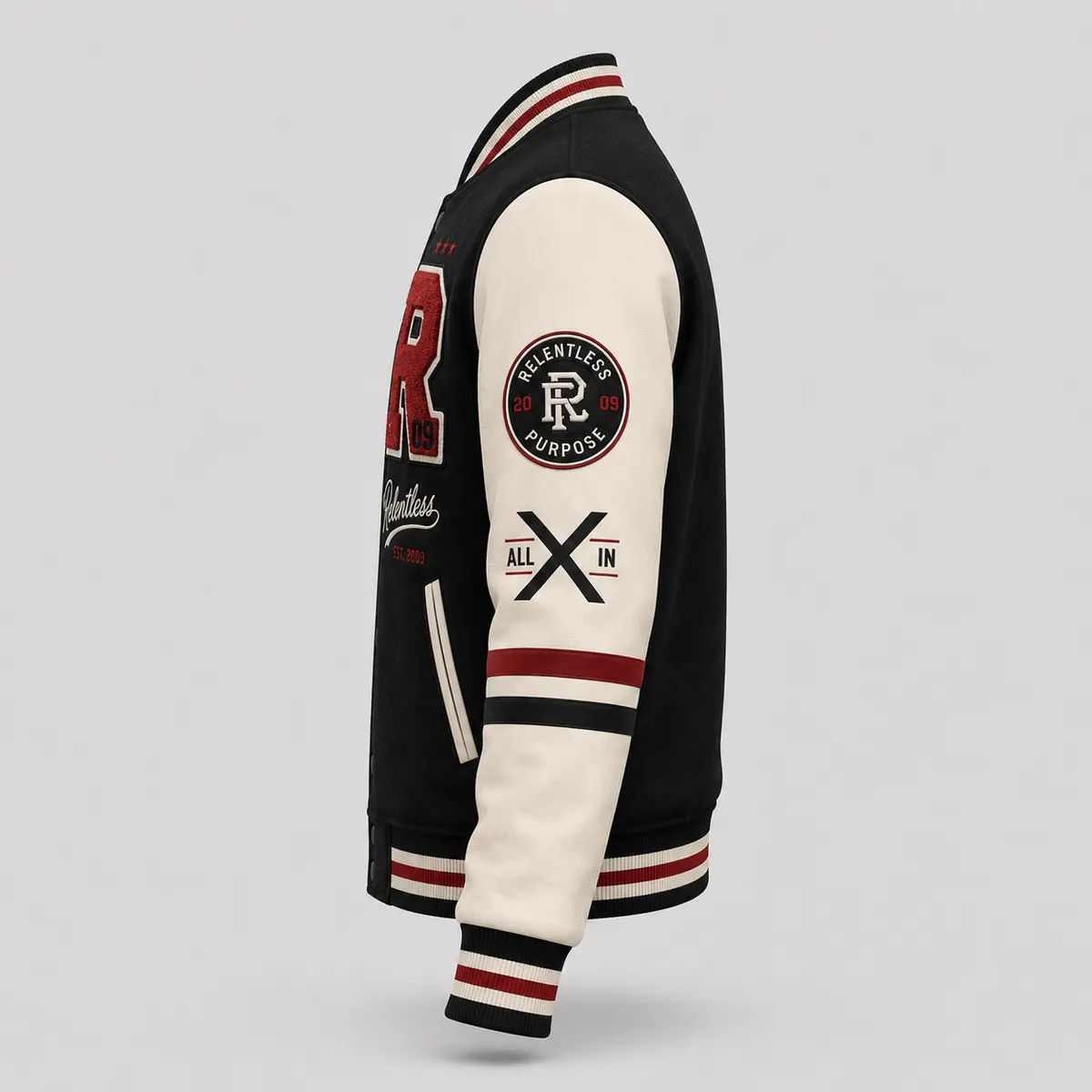 Relentless Varsity Patch Jacket