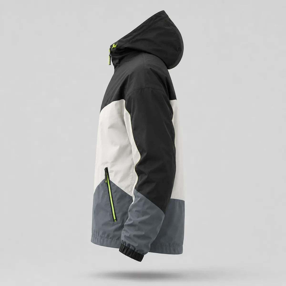 Urban Shield Color-Block Windbreaker Jacket