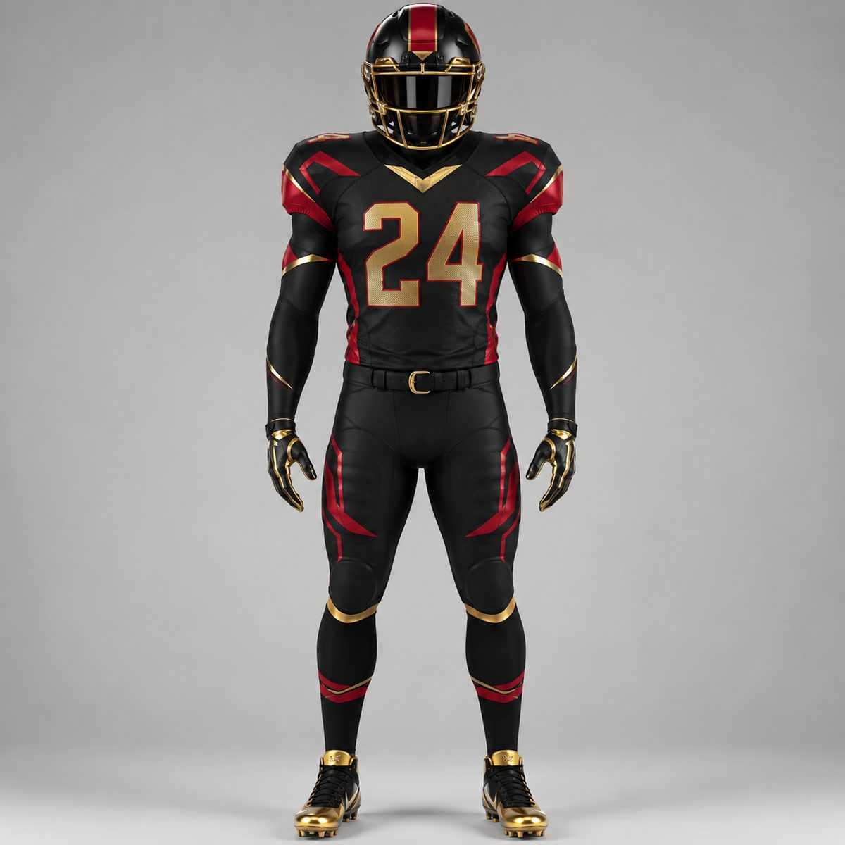 Shadow Blaze American Football Uniform