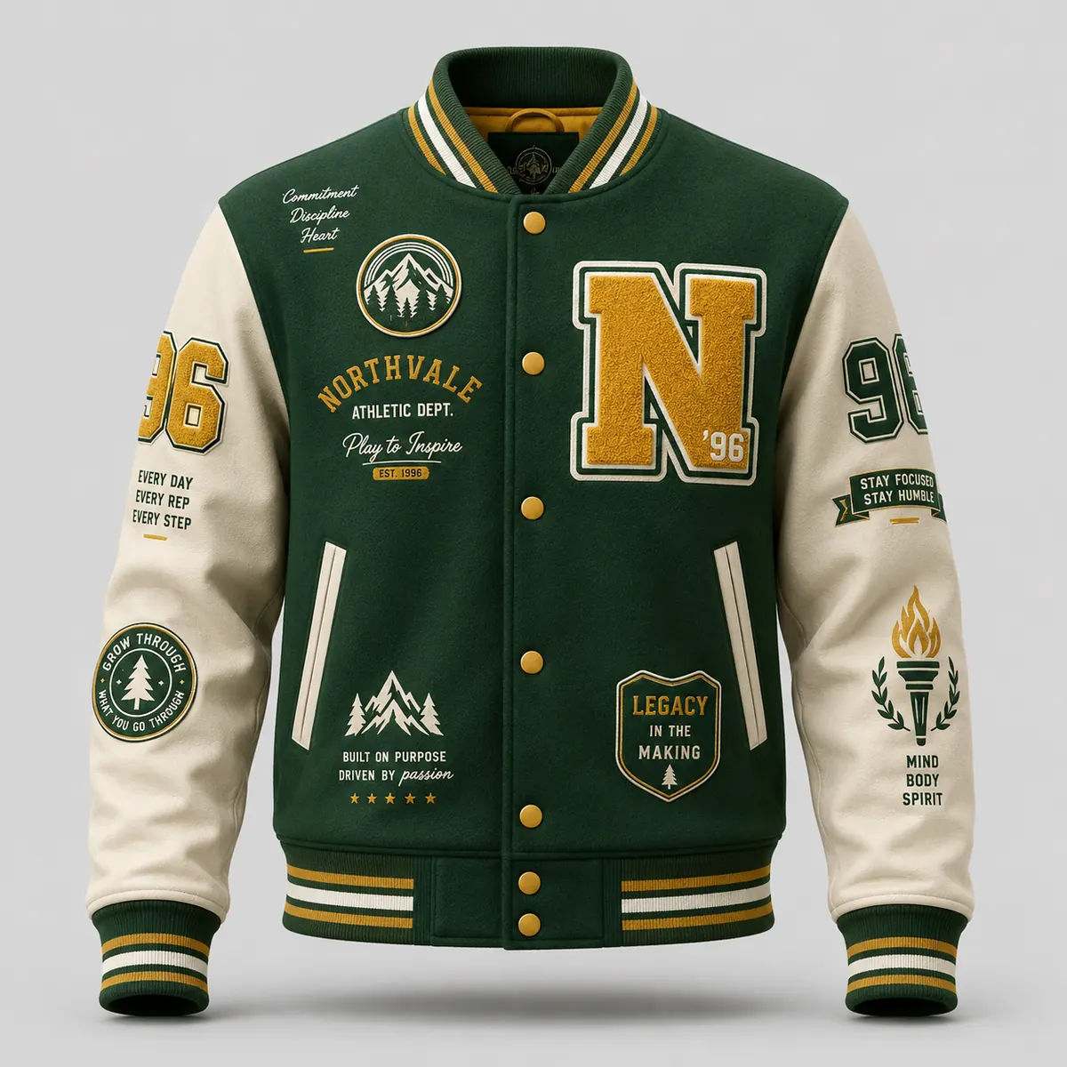 Northvale Heritage Varsity Jacket